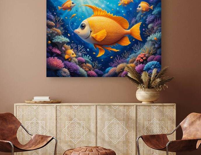 Magic of Coral Reefs by NAOUAL HESSOUNI