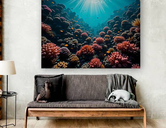 Magical Ocean Garden by NAOUAL HESSOUNI