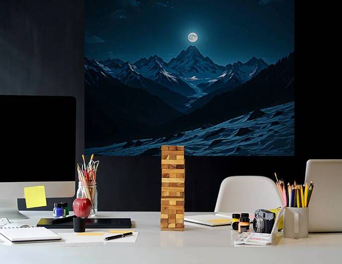 Lunar Luminance Peaks by NAOUAL HESSOUNI