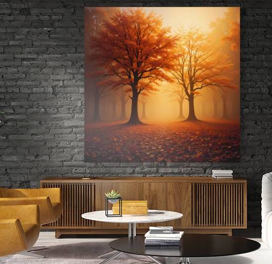 The Magic of Golden Autumn by NAOUAL HESSOUNI