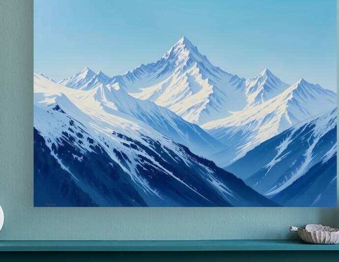 The Calm of the Peaks by NAOUAL HESSOUNI