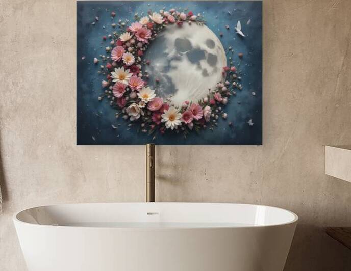 Floral Moonlight by NAOUAL HESSOUNI
