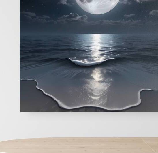 Moonlit Serenity by NAOUAL HESSOUNI