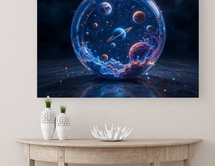  Cosmic Bubble Voyage by NAOUAL HESSOUNI