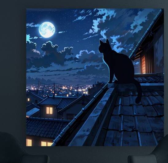 Moonlit Whiskers by NAOUAL HESSOUNI