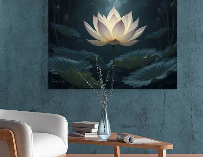  Lotus of Light by NAOUAL HESSOUNI
