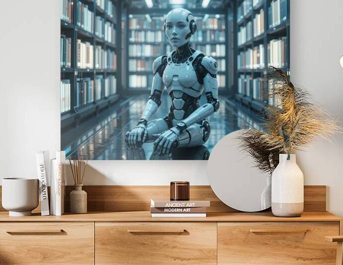 The Archivist of Tomorrow by NAOUAL HESSOUNI