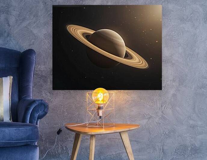 Serenity of Saturn by NAOUAL HESSOUNI