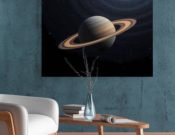 Saturns Silence by NAOUAL HESSOUNI