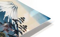 Serene Echoes: Ukiyo-e Inspirations HD Metal print