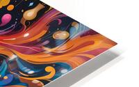 Motion Notes HD Metal print