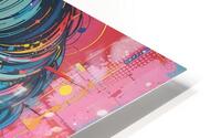 Pop Pulse HD Metal print