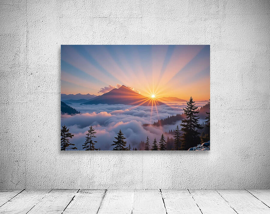 golden sunrise Wall Preview