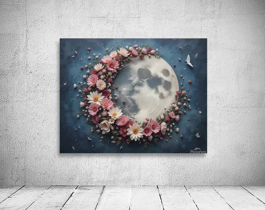 Floral Moonlight Wall Preview