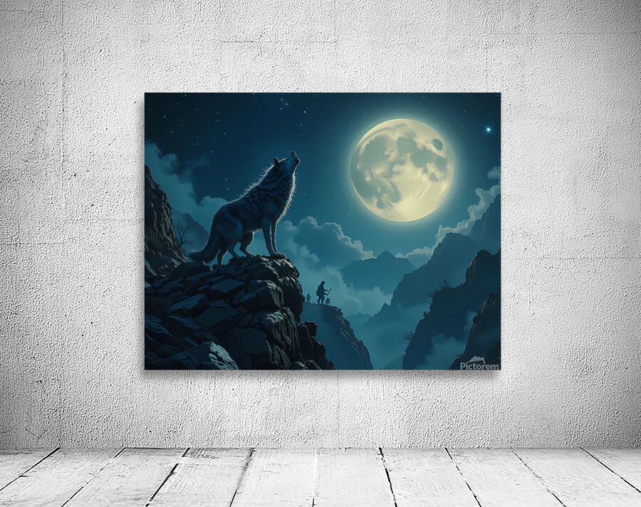 Lunar Howl Wall Preview