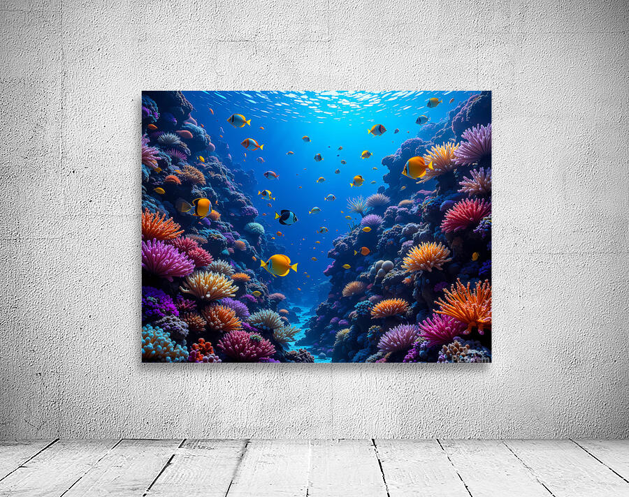 Coral Symphony Wall Preview