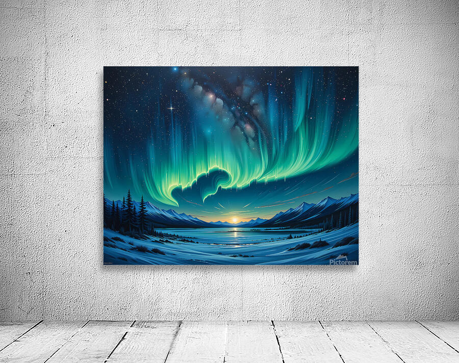 Aurora & the Celestial Dance Wall Preview