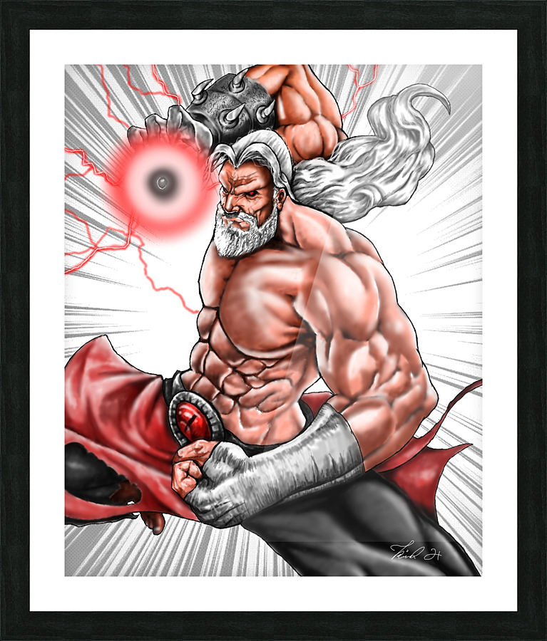 Gauntlet Warriors - Rendon Picture Frame print