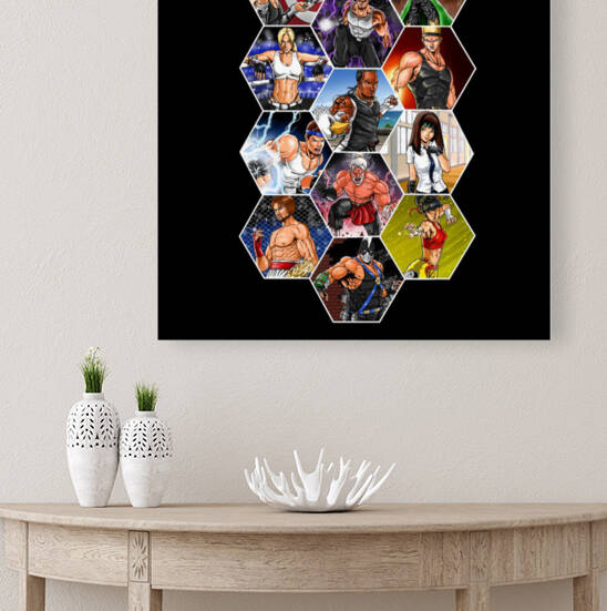 Gauntlet Warriors poster by kirk hadfield
