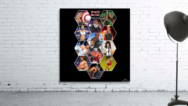 Gauntlet Warriors poster Wall Preview