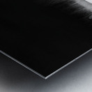 Horizon noir 1 Metal print