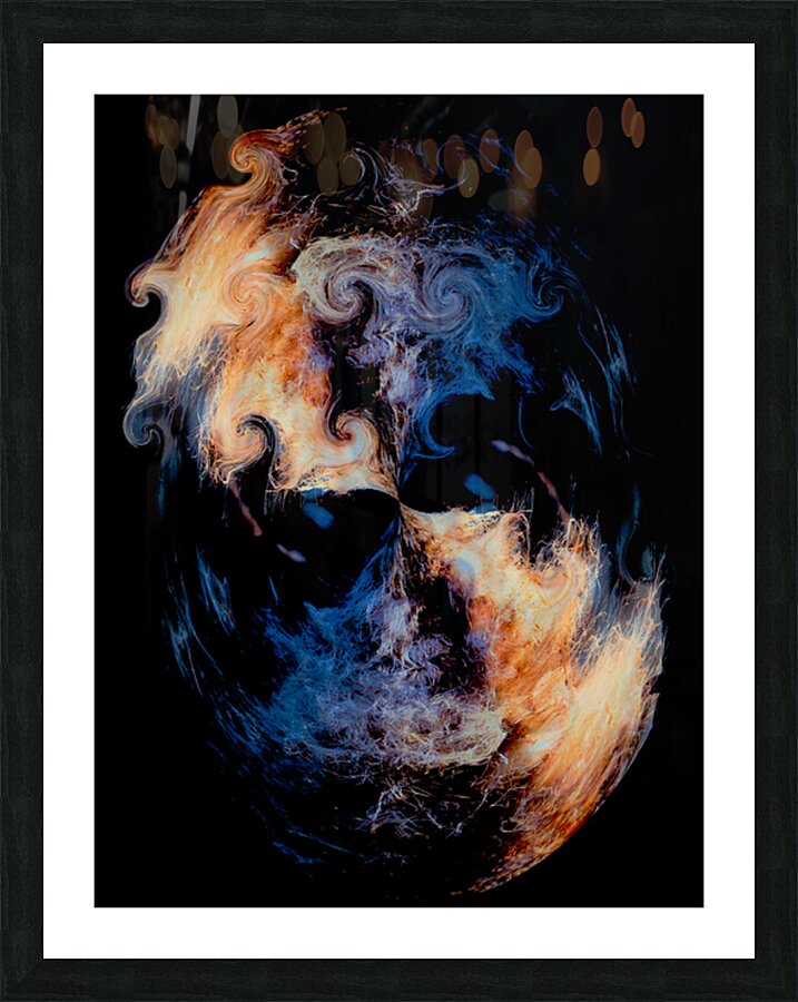 The Storm Picture Frame print