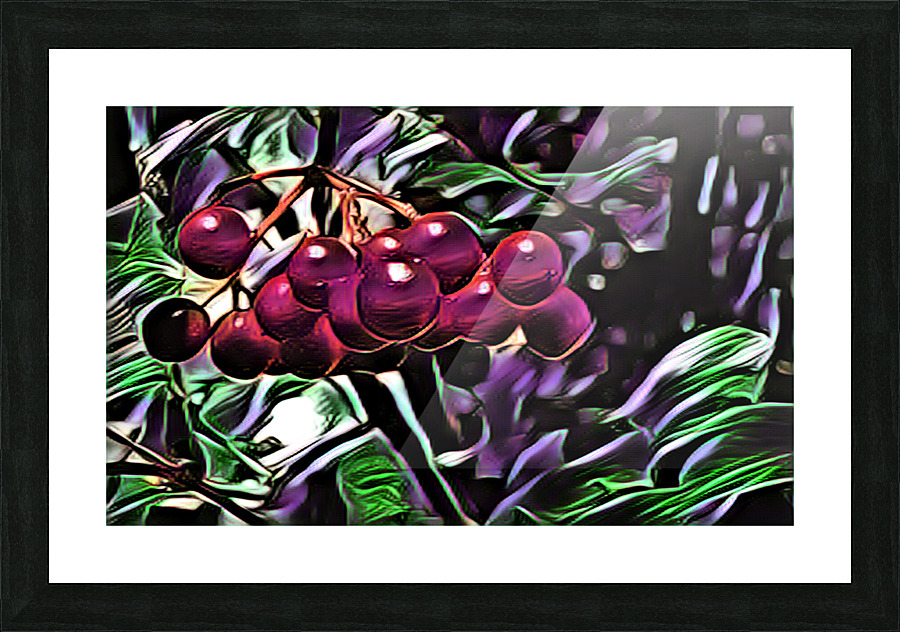 BerriesII Picture Frame print