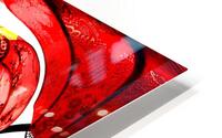 Red Eruption HD Metal print