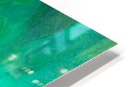 Turquoise-Light from the Depths HD Metal print