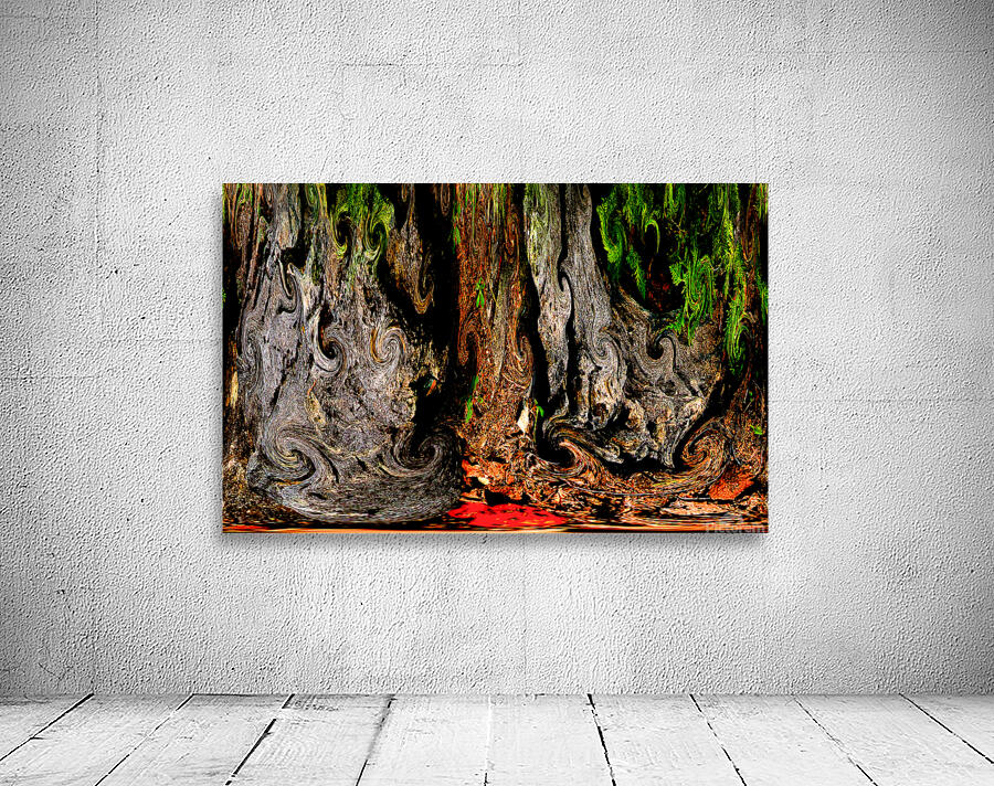 Forest Lava Wall Preview