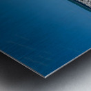 Petoskey Waterfront with Breakwater and Lighthouse Metal print