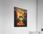 Berlin Travel Poster  Acrylic Print