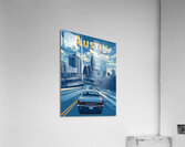 Austin Texas Travel Poster Acrylic Print