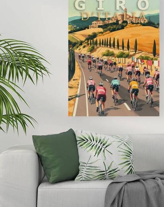 Giro dItalia Vibrant Cycling Scenes by Wild River
