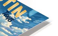 Austin Texas Travel Poster HD Metal print