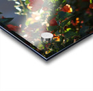 Salmon Bougainvillea in Sunlight Landscape Acrylic print