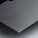 Mockingbird Silhouette on Steel Blue Metal print