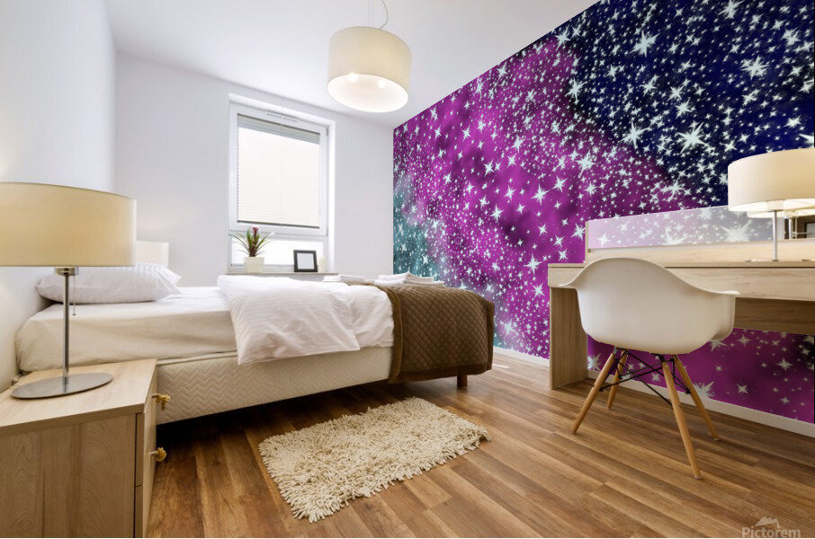 Starlit Night Mural print