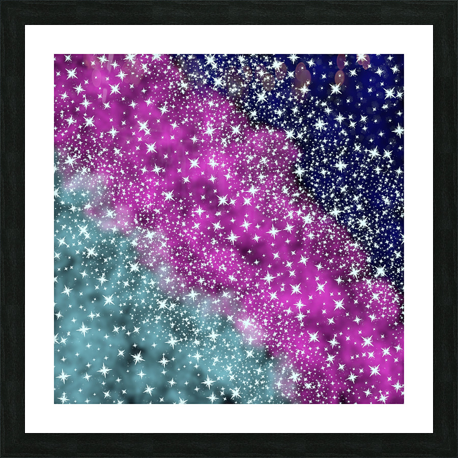 Starlit Night Picture Frame print
