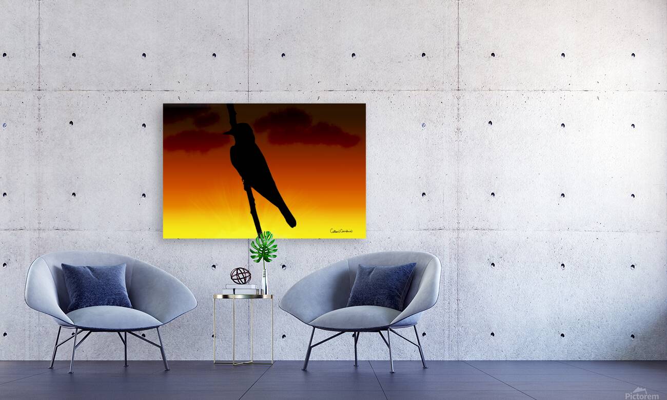 Mockingbird Silhouette Reproduction