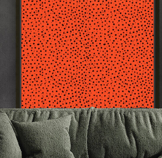 Cheetah Pattern on Papaya by Photography and Digital Art By Colleen