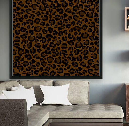 Leopard Pattern in Chocolate and Cacao by Photography and Digital Art By Colleen