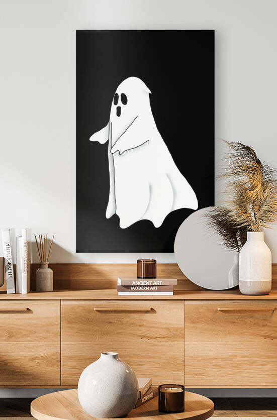 Simple Ghost for Halloween by Photography and Digital Art By Colleen