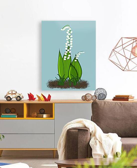 Lily of The Valley by Photography and Digital Art By Colleen