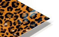 Leopard Spot Pattern Natural Colors HD Metal print