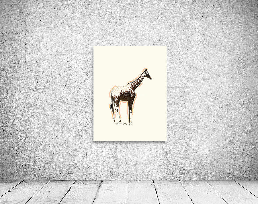 Giraffe Fading Wall Preview