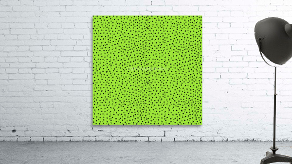 Cheetah Pattern on Lime Wall Preview