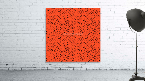 Cheetah Pattern on Papaya Wall Preview