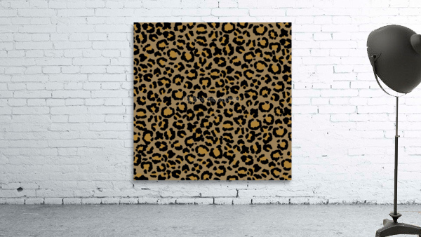 Leopard Spot Pattern Natural 2 Wall Preview