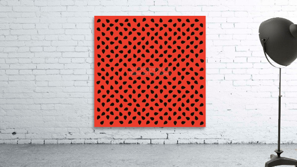Watermelon Seeds Pattern Wall Preview